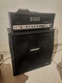 Peavey 5150 block letter original com coluna