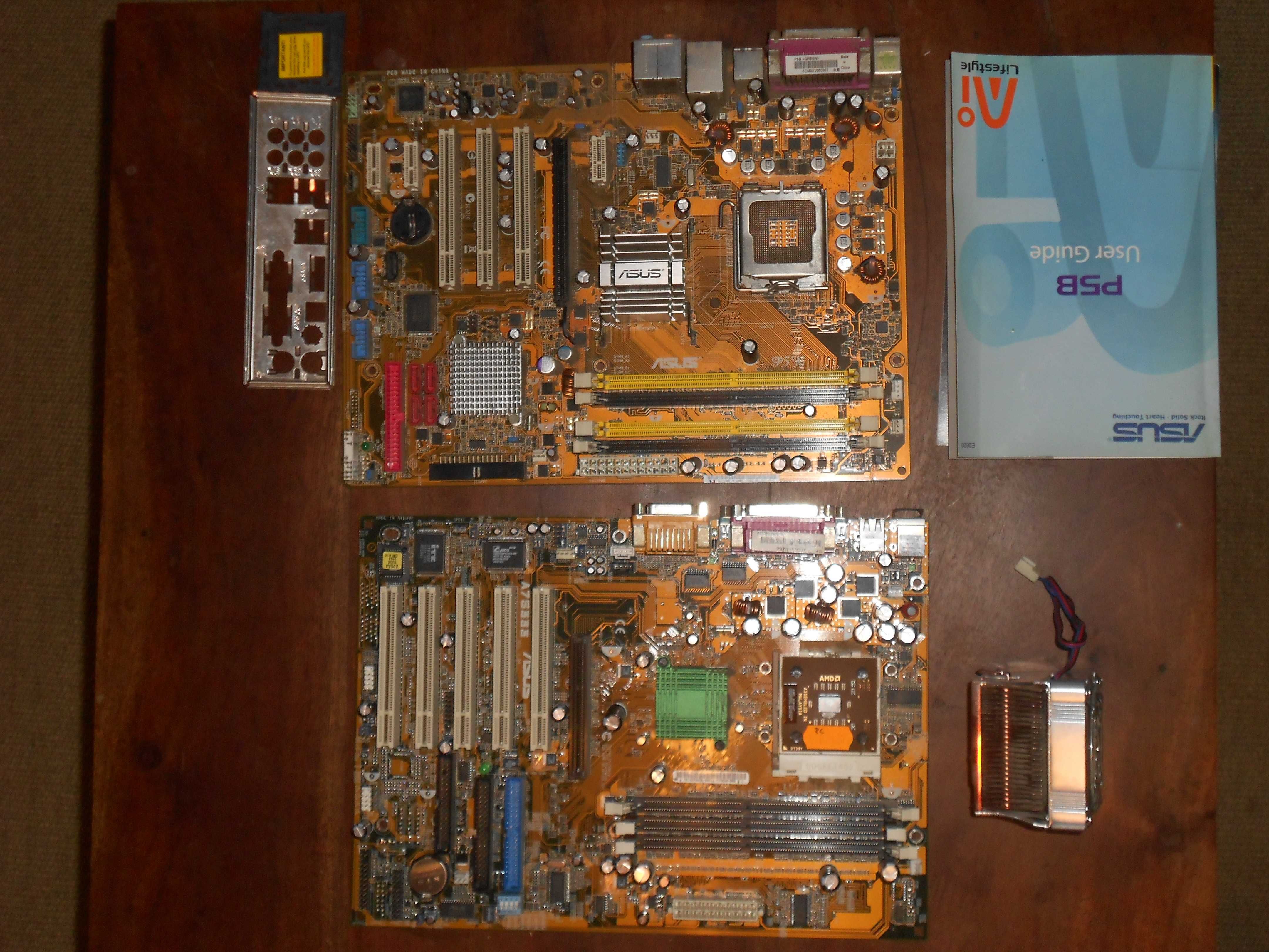 Motherboard PC antigas vintage Asus