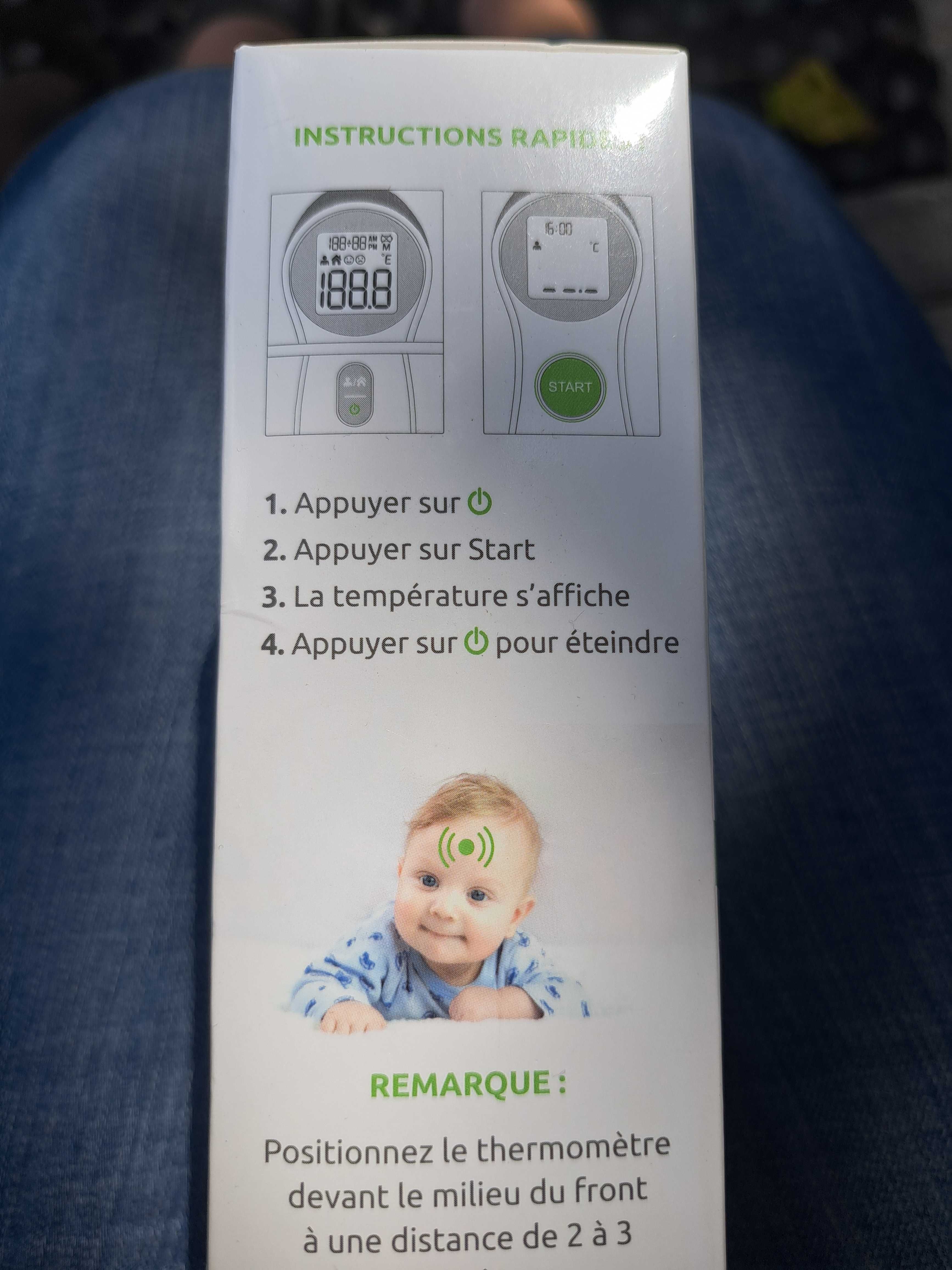Termometr bezdotykowy