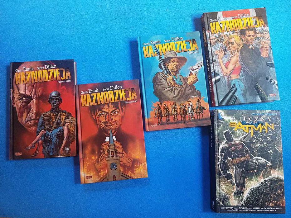 komiksy Kaznodzieja, albumy