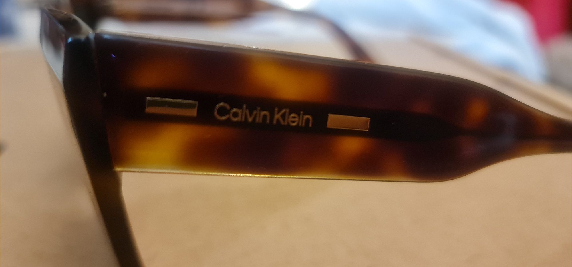 Okulary przeciwsłoneczne CK23502S Brązowe damskie Calvin Klein orginał