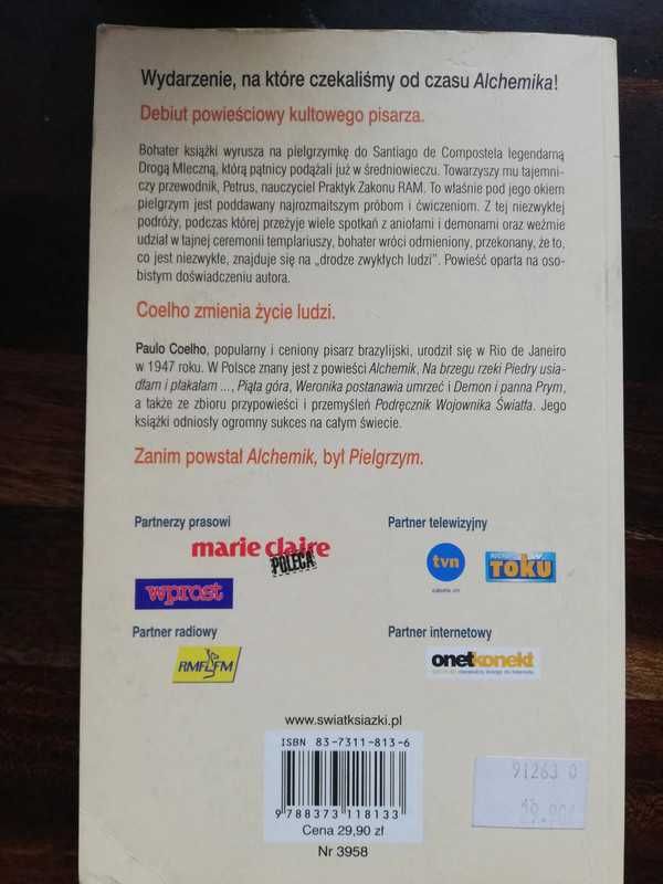 Paulo Coelho, Pielgrzym, książka