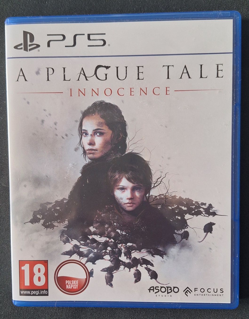 A Plague Tale: Innocence PS5 PL jak nowa

INNOCENCE-