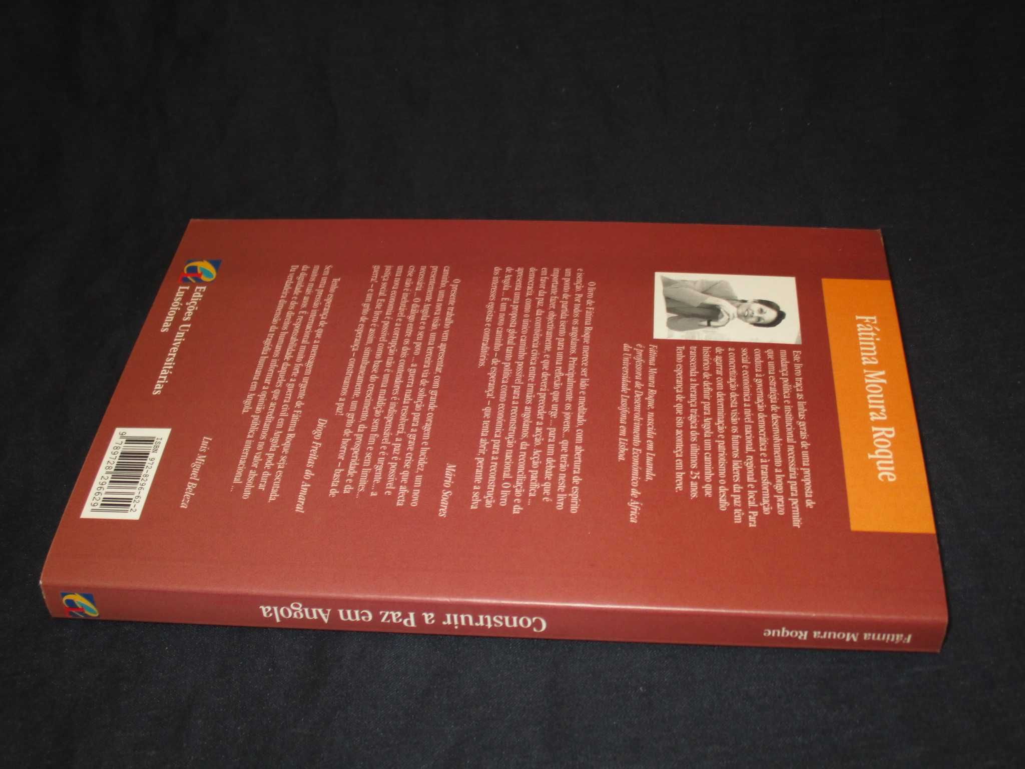 Livro Construir a Paz em Angola Fátima Moura Roque