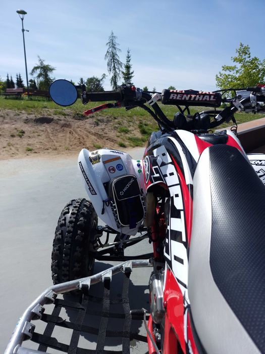 Yamaha raptor yfm 700 zarejestrowany zamiana minikoparka