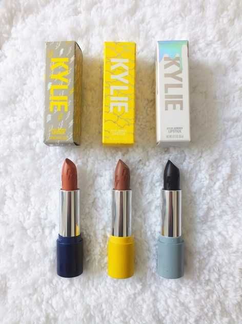 Подарунковий набір косметики Кайлі синій, Набір тіней для очей