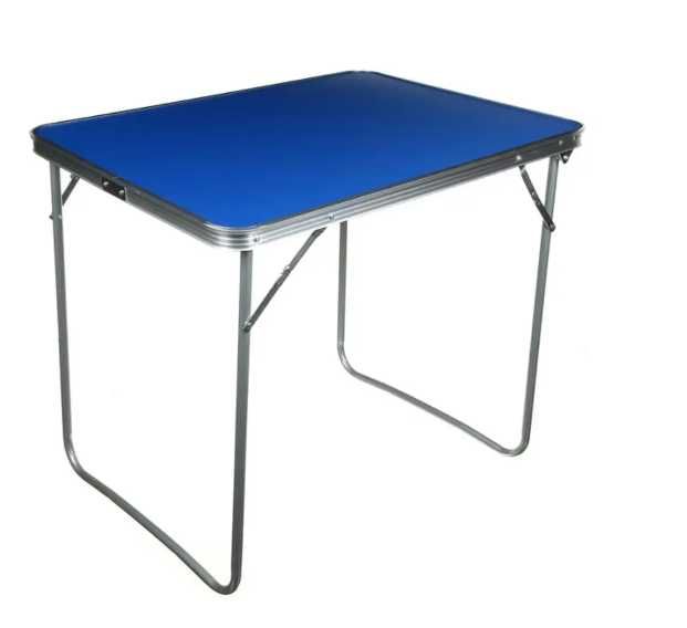 Туристический стол для пикника, раскладной 70х48х58 см, синий