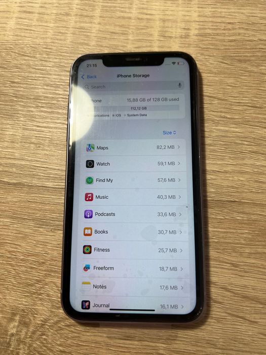 iPhone 11 128 GB fioletowy