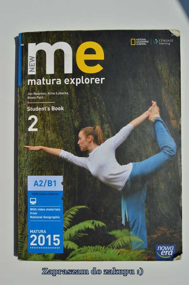 New me matura explorer 2 podręcznik A2/ B1 Nowa era Student's Book