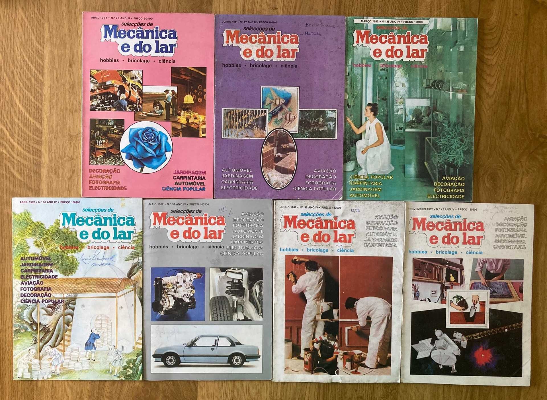 Selecções de Mecânica e do Lar [números na descrição]