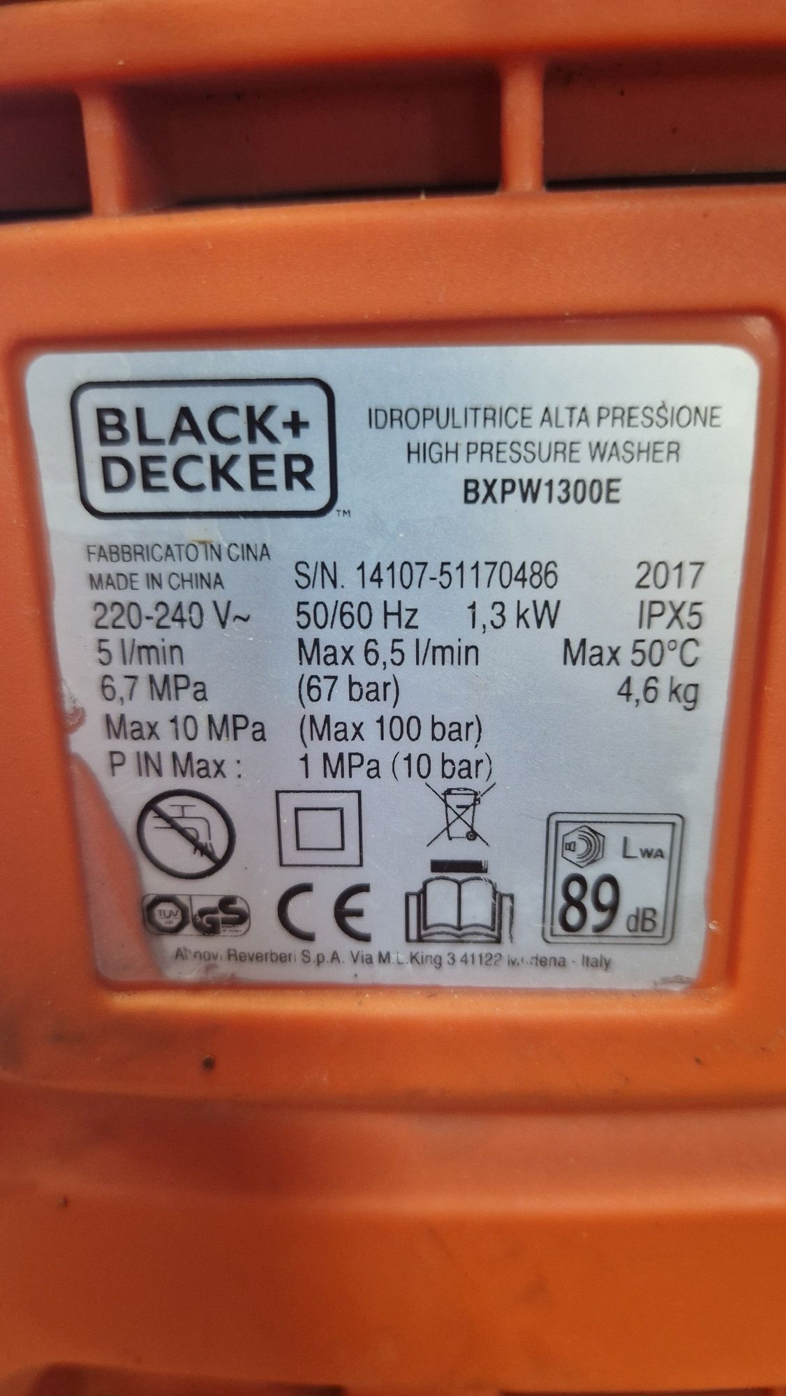 Sprzedam myjkę black decker