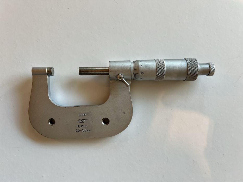 Mikrometr 25-50 mm, 0,01 mm, PRL