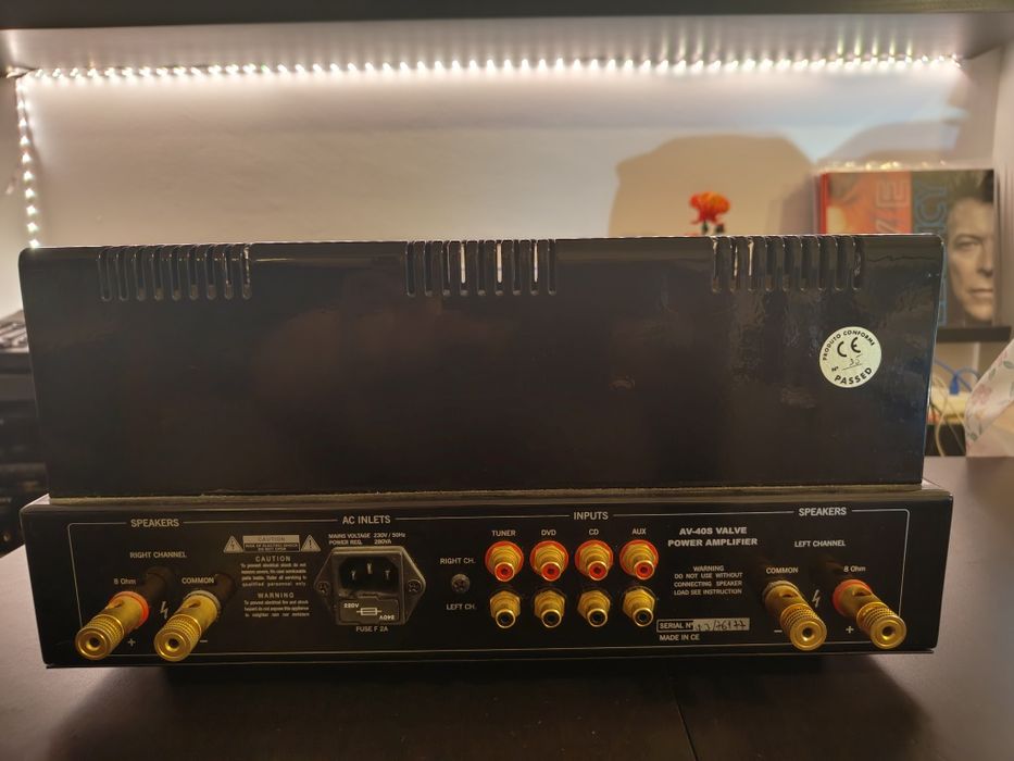 Amplificador stereo a válvulas