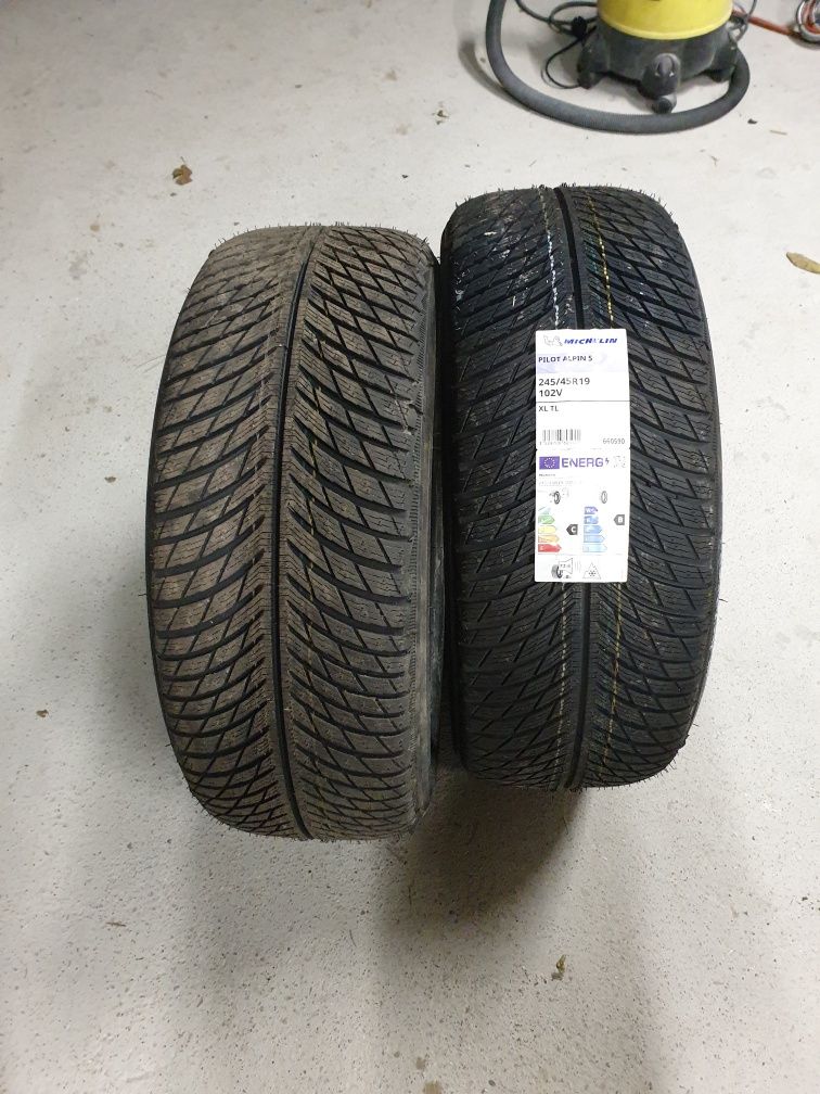 2 opony MICHELIN PILOT ALPIN 5 245/45/19