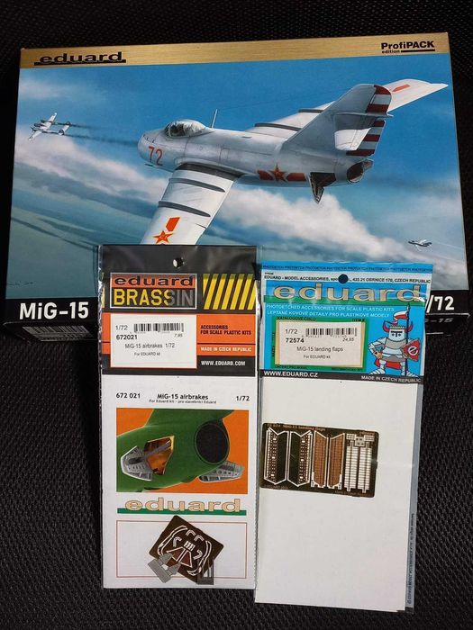 Сборная модель самолета от Eduard 1/72.