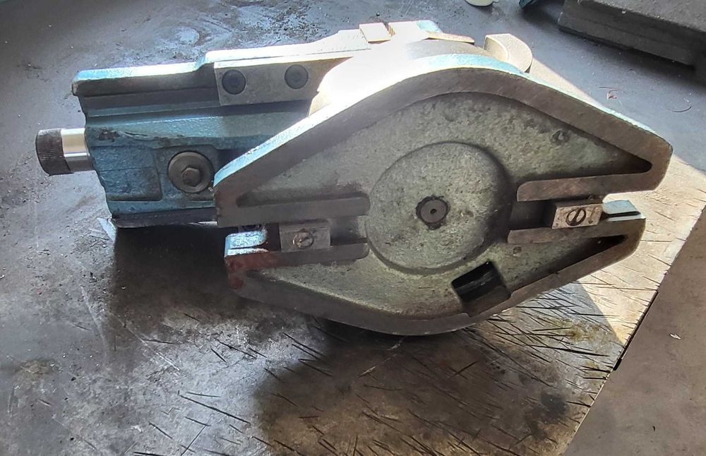 Imadło Maszynowe Obrotowe Kątowe Kołyskowe 125mm