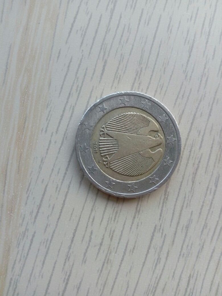 Moeda 2 euros rara