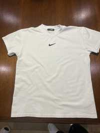 T-Shirt NIKE oryg. , rozm. S , biala, stan. b.dobry