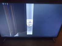 Telewizor PHILIPS 43PUS7555/12 LED Smart 4K UHD uszkodzona matryca