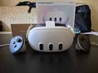 Oculus Quest 3 128GB+Kabel+Soczewki-na gwarancji do października 2026