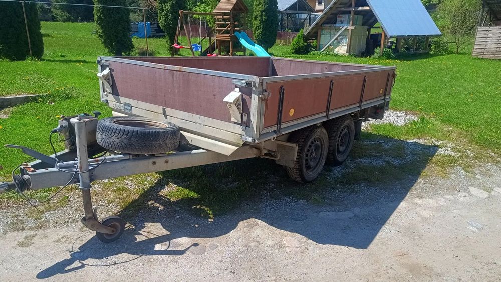 AK 2500  Barthau Anhangerbu przyczepa  wywrotka laweta