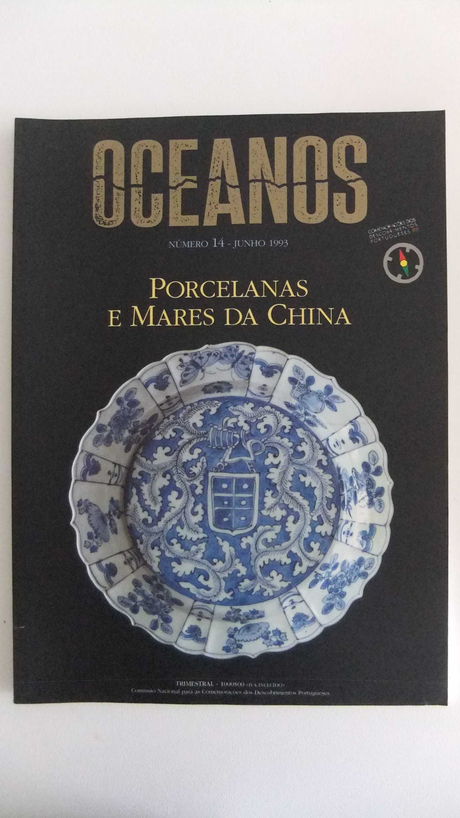 14 Revistas OCEANOS (nº 2 a 15) - Em estado NOVAS  (lote nº 2 a nº 8)