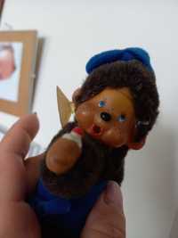 Małpka monchhichi moncziczi zawieszka mała mini do samochodu prl