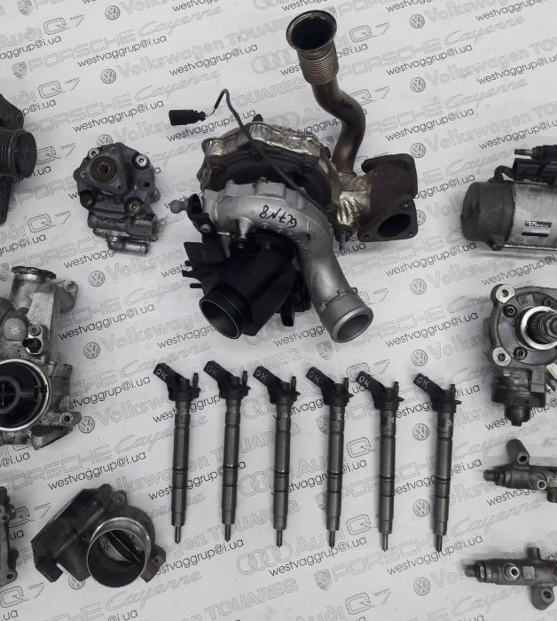 Навесное двигателя 3.0 дизель Aud Q7 \ Volkswagen Touareg 2003-2015