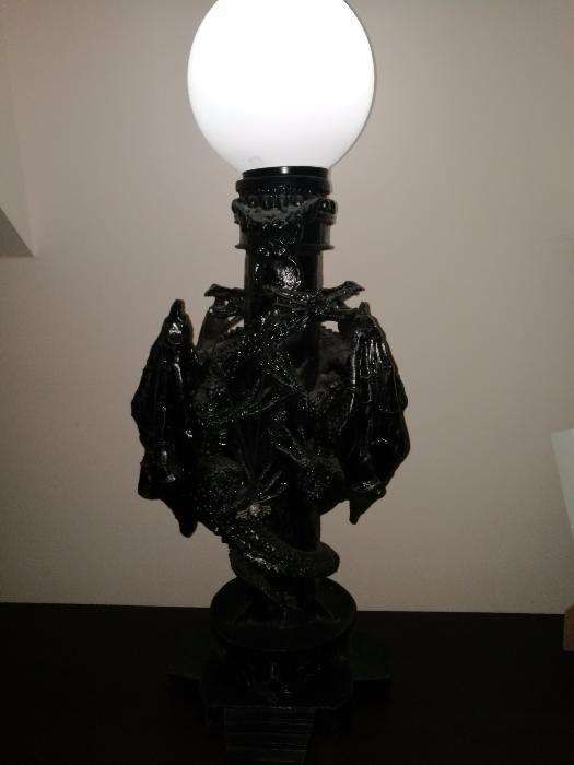 Przepiękna Lampa Smok - Smoczy pręgież UNIKAT!!!