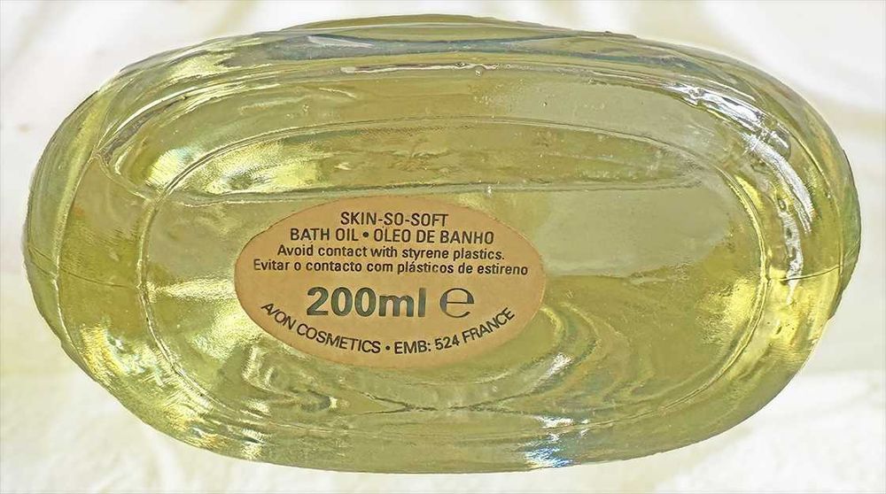 Óleo em Frasco de Vidro, NOVO e Muito Raro