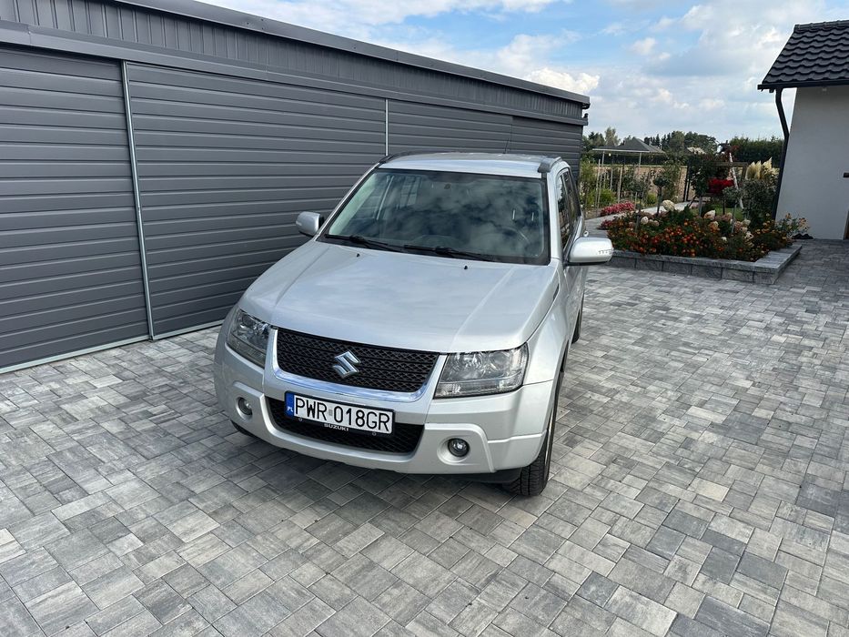 Suzuki Grand Vitara 1.9 diesel, 4x4, KLIMATYZACJA ! HAK,  Oryginalny przebieg 98400km !