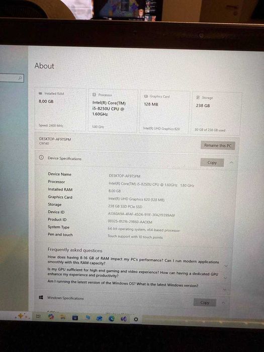 WINBook CW140 – dotykowy laptop 2-w-1