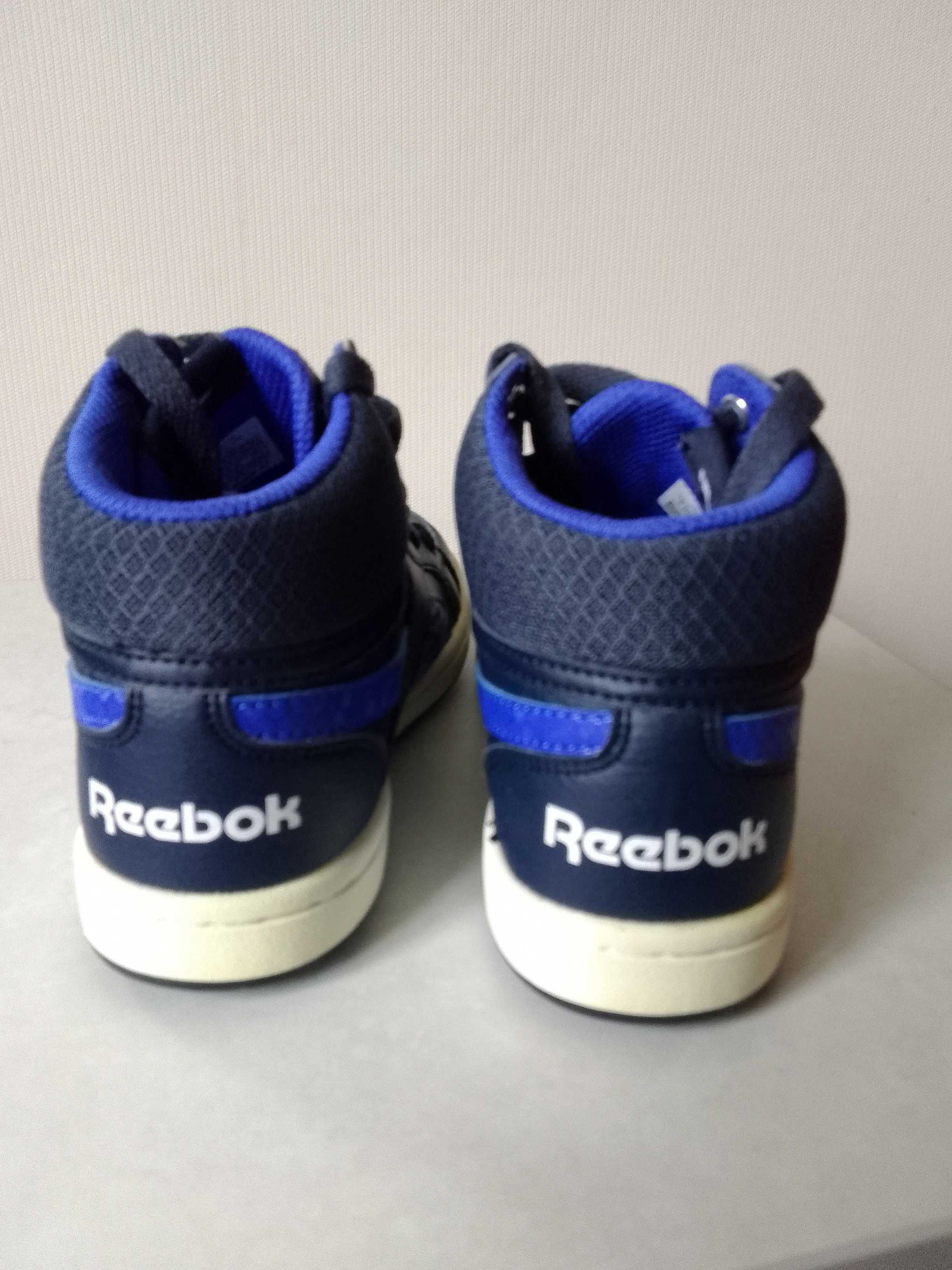 Кроссовки хайтопы кеды Рибок Reebok оригинал р.1 USA стелька 21 см