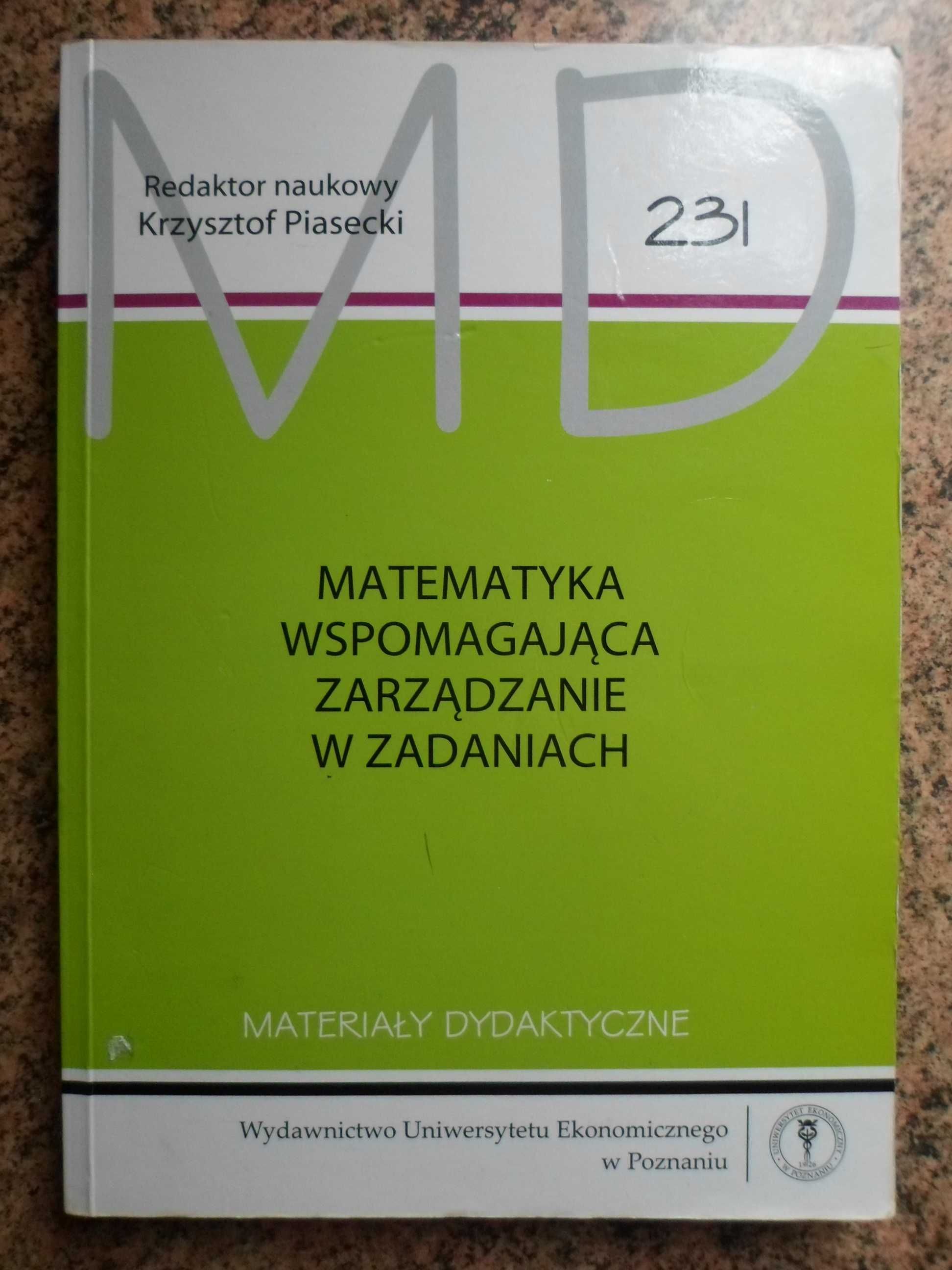 Matematyka wspomagająca zarządzanie w zadaniach