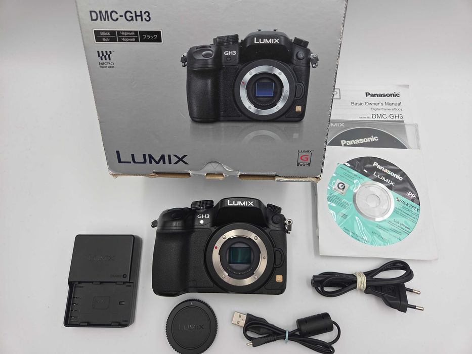 WYPRZEDAŻ Aparat Panasonic Lumix GH3 body micro 4/3 - ideał