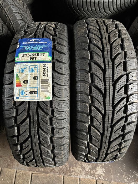 Шини зимові нові Cooper R17 215/65 2шт.(ціна за скат)