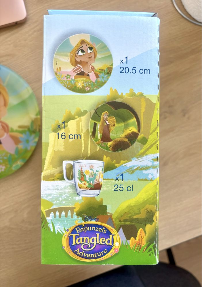 Набір дитячого посуду Luminarc Disney Princess Royal