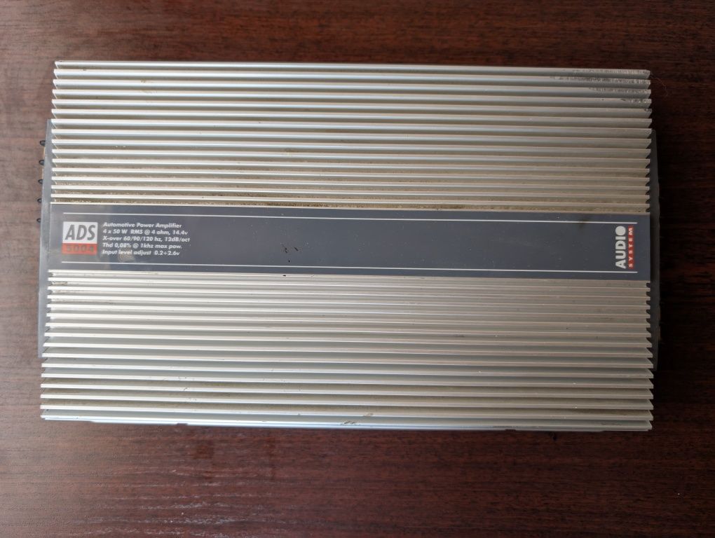 Підсилювач автомобільний Audio System ads 9002 2x90 wat rms hifi car p