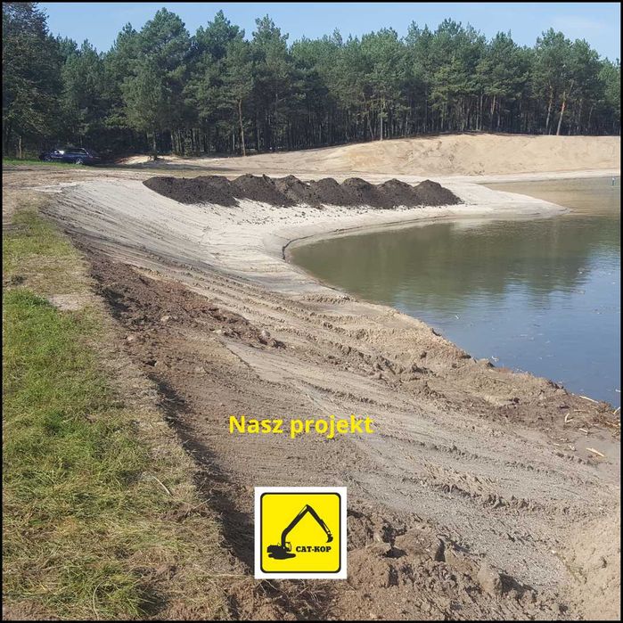 Kopanie, pogłębianie, rewitalizacja oraz odmulanie stawów