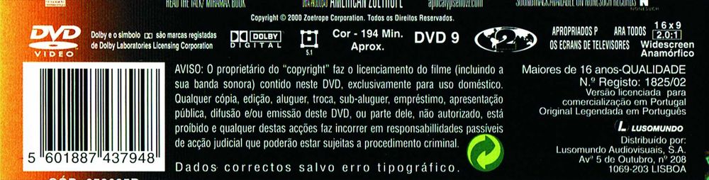 Apocalypse Now - REDUX - DVD