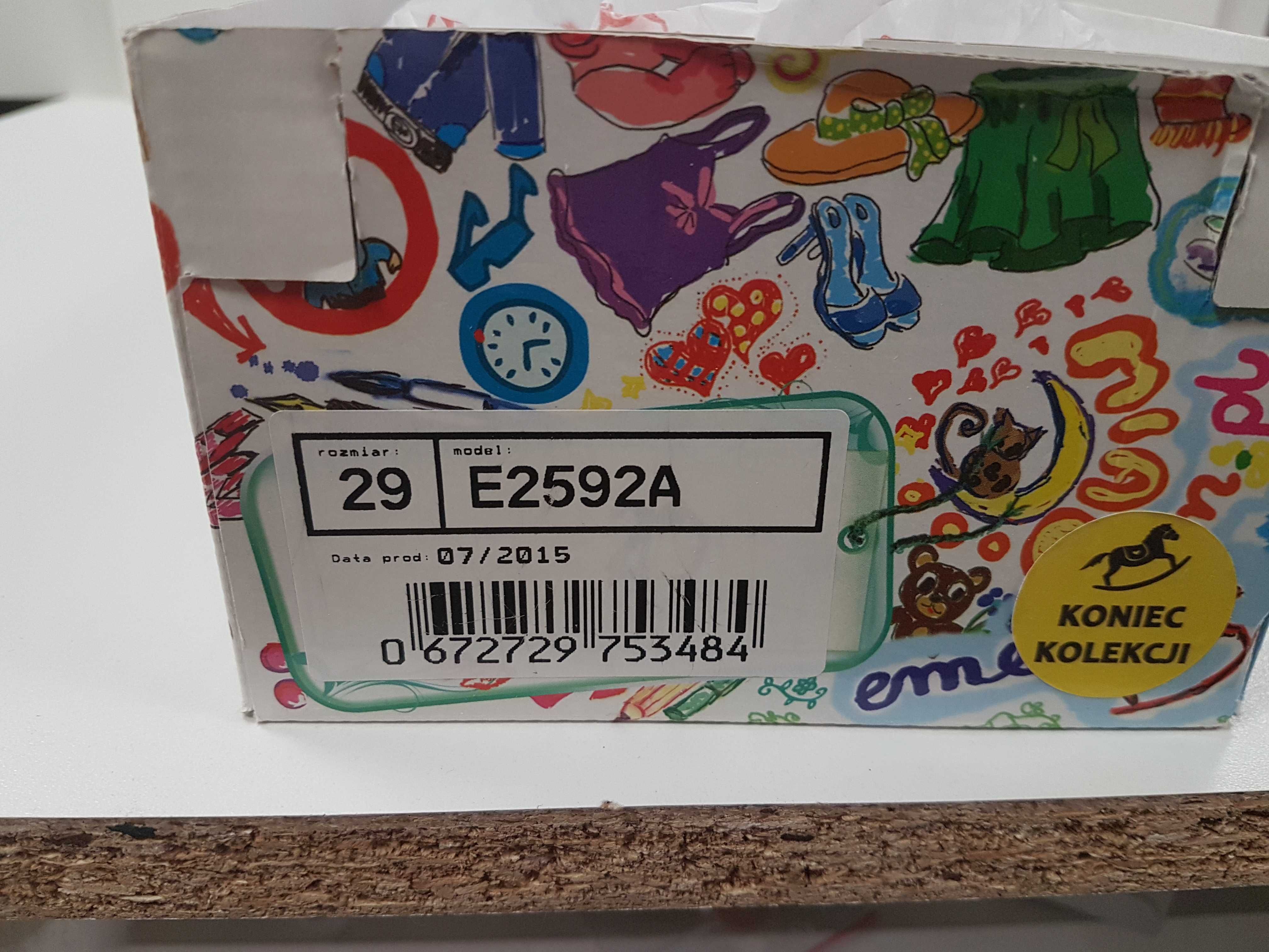 Buty dziecięce EMEL'a E2592A Rozmiar 29