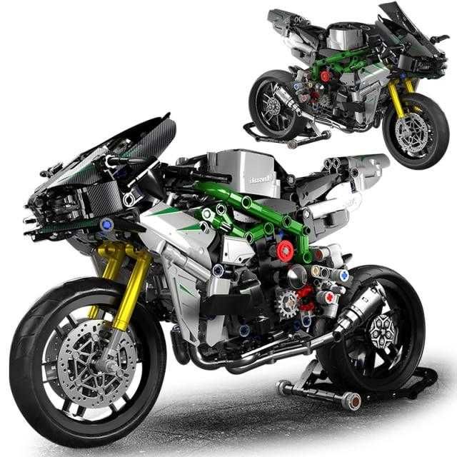 Klocki Motocykl do składania KAWASAKI NINJA H2R NOWOŚĆ PROMOCJA