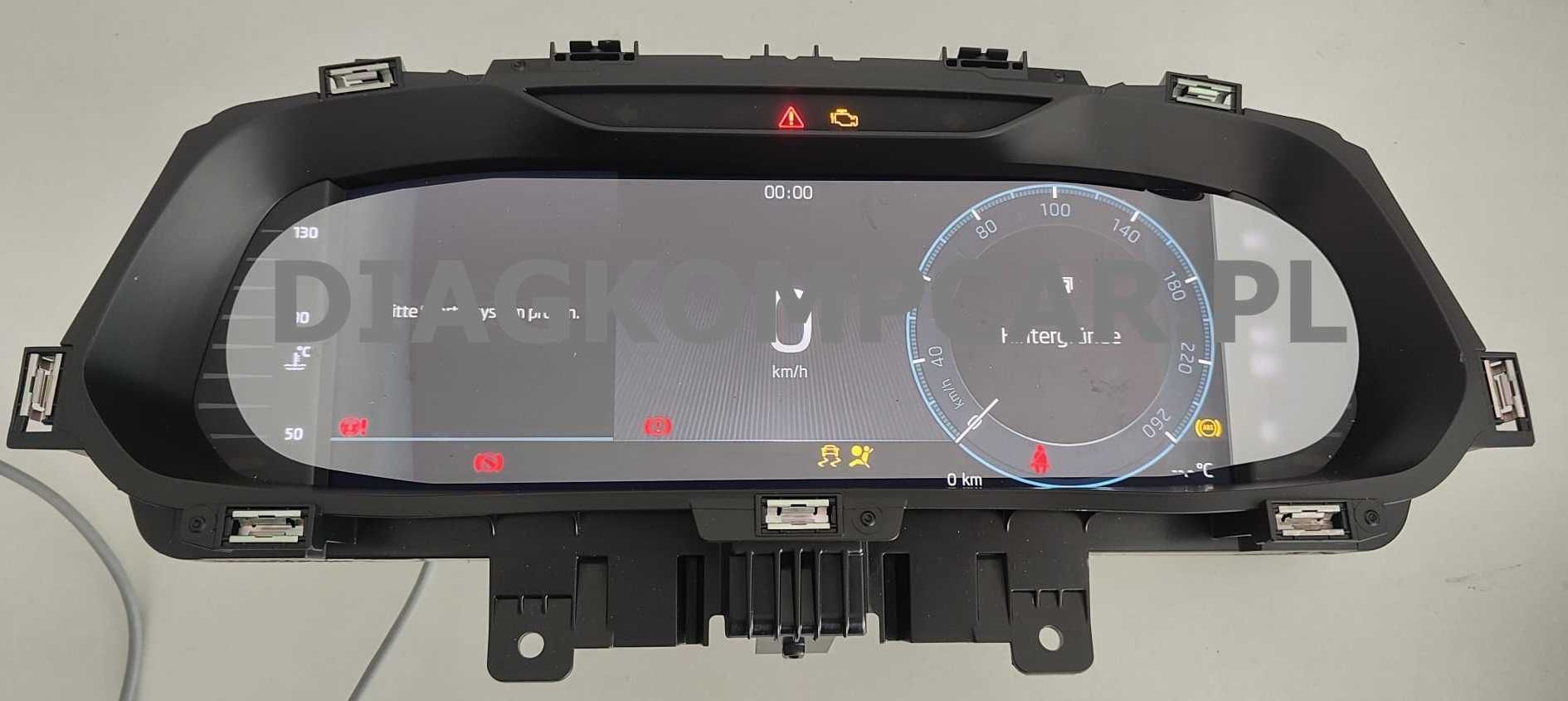 Licznik Zegary LCD Virtual Skoda Oktavia IV