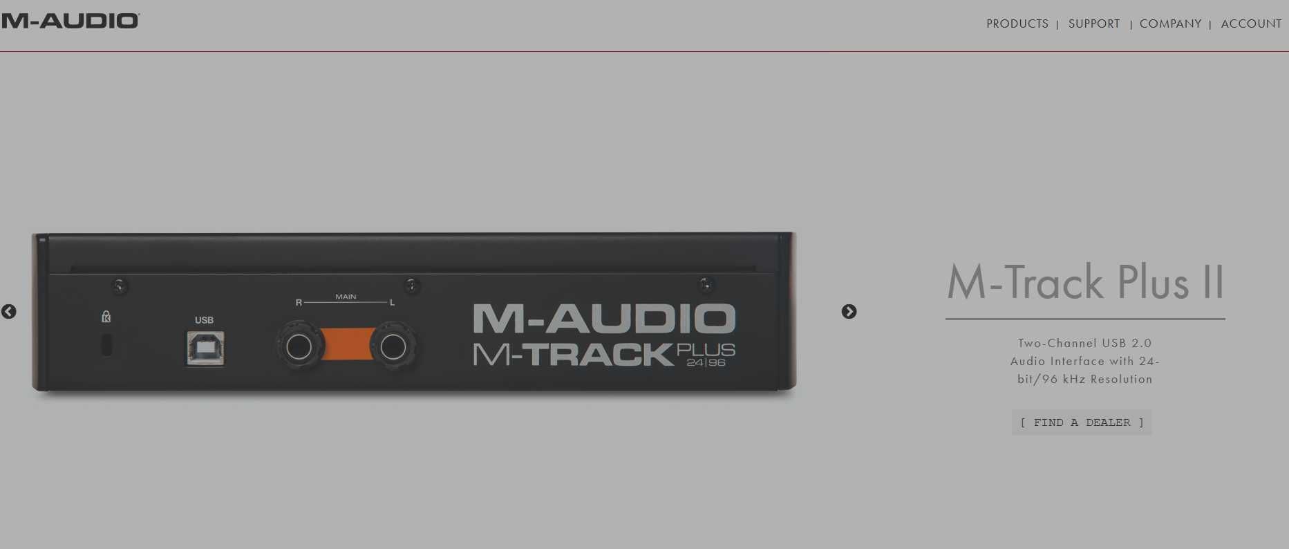 M-Audio M-Track Plus II