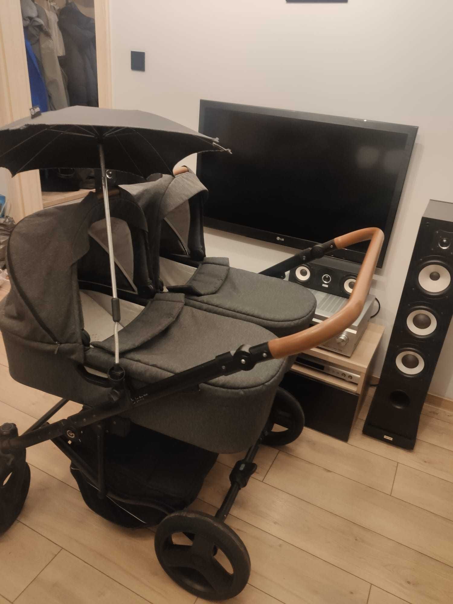 Wóżek Jedo Duo szary 3w1 (nowy ponad 5000)