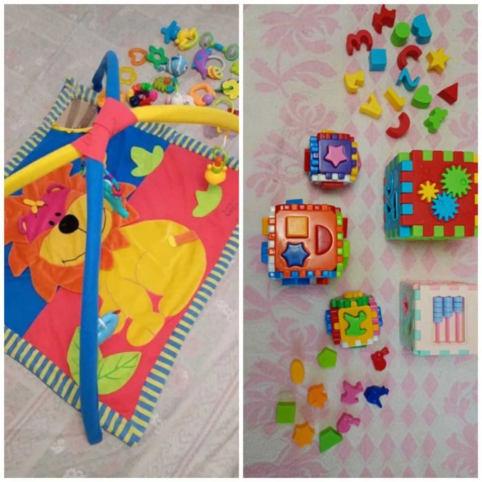 Розвиваючий килимок з іграшками,СОРТЕРИ