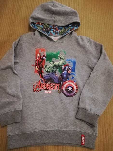 Sweat cardada "Avengers" - T10 anos