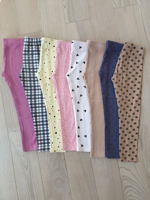 Zestaw legginsów sinsay, little kids, atut, r. 116