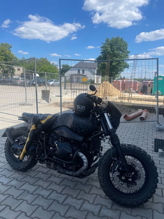 BMW R nineT – All Black Panther – Custom 2016, 1200cm3 SCRAMBLER