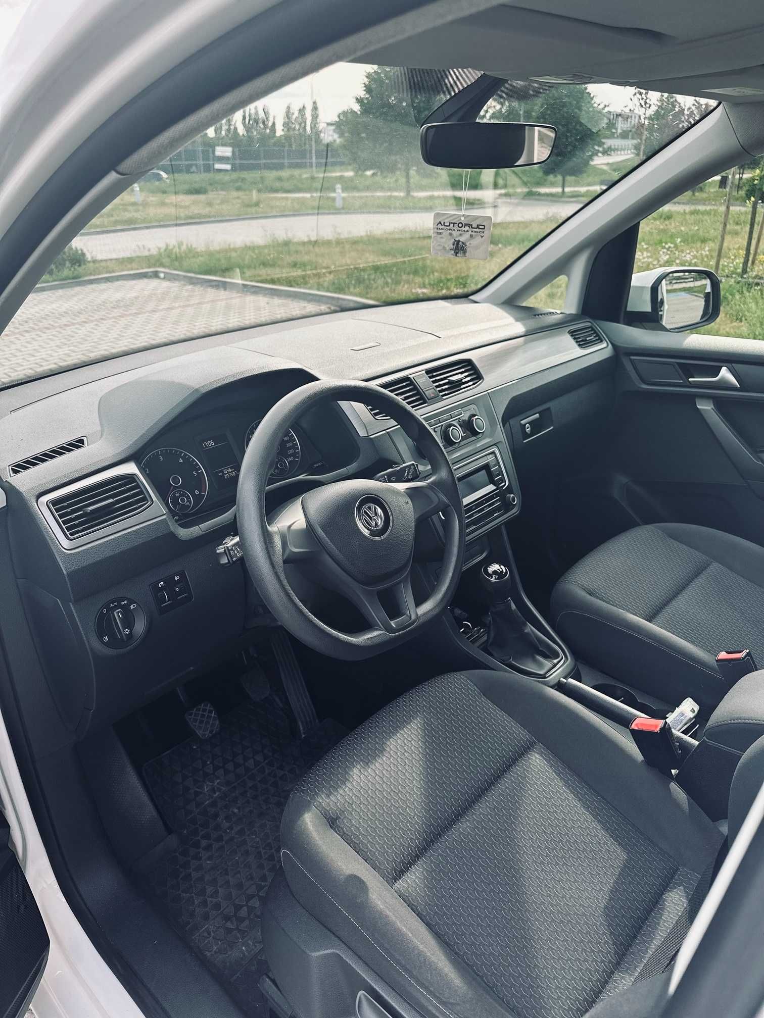 VW Caddy 2.0TDI, Klima, Hak, 5-os, Polecam!!! Brutto